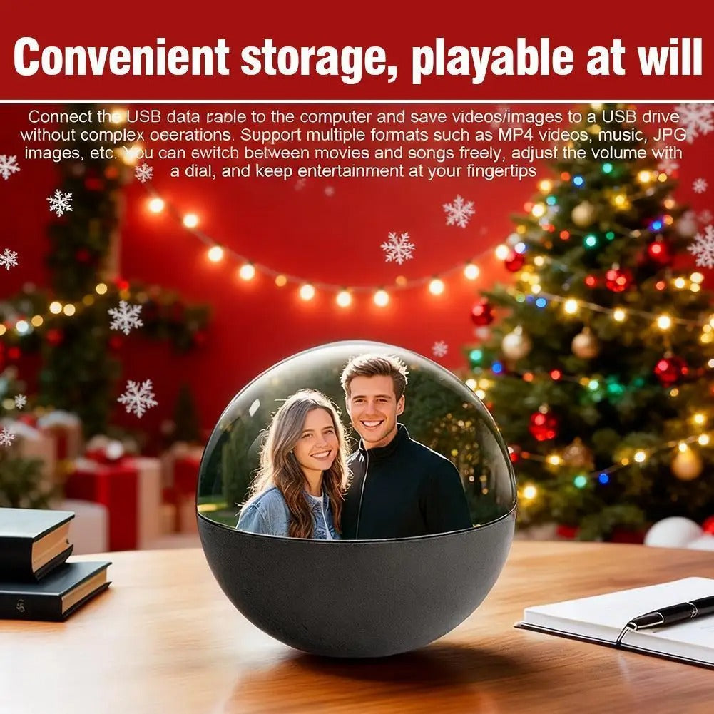 Christmas Photo Ball Ornament