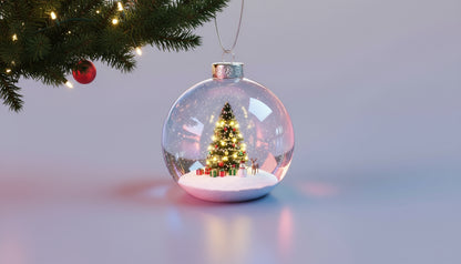 Christmas Photo Ball Ornament